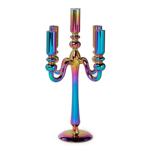 Portavelas de Aluminio con Diseño en Espiral para Iluminación Decorativa y Decoración de Centros de Mesa - Product Image 1