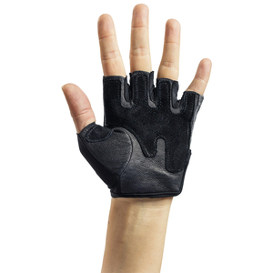 Guantes de gimnasio de cuero con soporte para muñeca para fitness, culturismo, ejercicio, transpirables, para levantamiento de pesas y entrenamiento. - Product Image 2