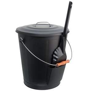 Nouvel Arrivage Seau à Charbon en Fer, Accessoire pour Cheminée et Brasero, Bac à Cendres, Seau à Charbon, Taille, Forme et Couleur Personnalisables - Product Image 2