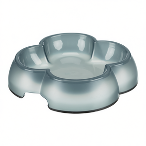 Comedero para Gatos de Plástico Resistente de 0.25L, Diseño Antideslizante con Tazones para Mascotas de 14 cm - Product Image 2