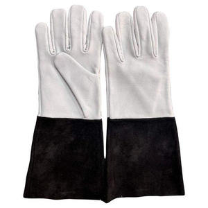 Guantes de Soldadura TIG Resistentes al Calor, de Piel de Cabra y Vacuno, Protección Anticorte para Manos y Brazos - Product Image 3