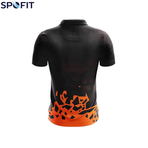 Polo homme sur mesure avec design personnalisé, 100% polyester, séchage rapide, respirant, service OEM et ODM, polo homme personnalisé - Product Image 5