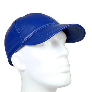 Mens Faux Leather <b>Cap</b> Adjustable Buckle Lightweight Casual <b>Baseball</b> Hat Soft Comfortable Daily Outdoor Wear Custom Design - Product Image 4