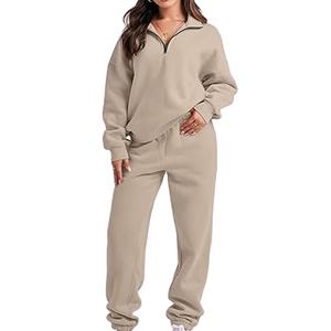 Top conception personnalisée femmes survêtement OEM sport formation Jogging porter survêtement survêtement femmes imprimé survêtement en gros - Product Image 3