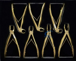 Kit d'instruments de chirurgie dentaire ORAL DENTAL SURGERY : extracteurs, éleveurs, forceps - Équipements dentaires certifiés CE - Product Image 6