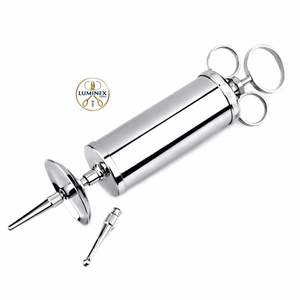 Seringue auriculaire en acier inoxydable pour le nettoyage des oreilles, idéale pour les cliniques et la suppression de cérumen - Product Image 4