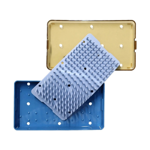 Juego de 8 instrumentos quirúrgicos manuales para el manejo de calazón, kit de curetas y fórceps para cirugía oftálmica de párpados con bandeja y bisturí - Product Image 3