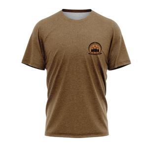 Camiseta Casual Unisex Antiarrugas de Algodón 100% con Cuello Redondo y Estampado Serigrafiado, de Alta Calidad, Color Sólido, Corte Regular - Product Image 1