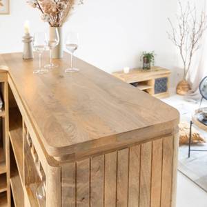 Mueble Bar Esquinero de Madera de Mango Vandana Maxima Zenova - Mueble Bar - Product Image 5