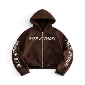 Sudadera con Capucha Unisex de Forro Polar 100% Algodón Transpirable con Estampado de Letras y Logotipo Frontal, Estilo Oversize Informal para Invierno - Product Image 2