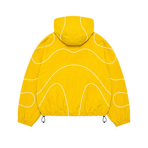 Outdoor Performance Windbreaker <b>Jacket</b> Breathable Waterproof <b>Lightweight</b> Hooded Hiking <b>Running</b> Cycling Sportswear <b>Jacket</b> Custom - Product Image 3