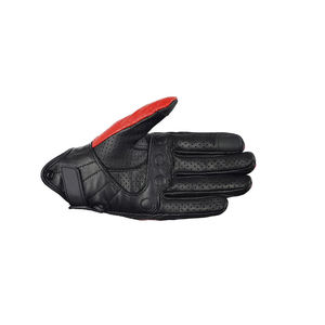 Gants de moto d'hiver professionnels noirs en nylon, demi-doigts, compatibles écran tactile, imperméables, auto-chauffants et respirants - Product Image 6