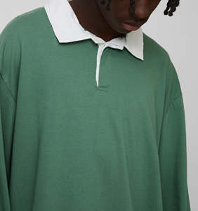 Custom made heavyweight 100% cotton Men's <b>Polo</b> <b>shirt</b> custom DTG printed logo solid colour slim fit man <b>polo</b> <b>shirt</b> - Product Image 4