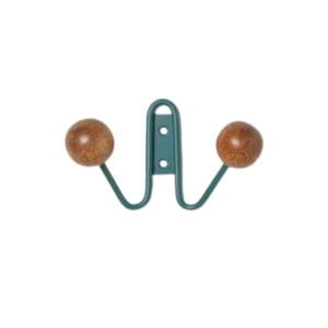 <b>Handmade</b> Bamboo Wall Hooks Heart Shaped Natural Cane <b>Clothes</b> Hanger Boho Decorative Storage Rack for Nursery Home Decor - Product Image 5