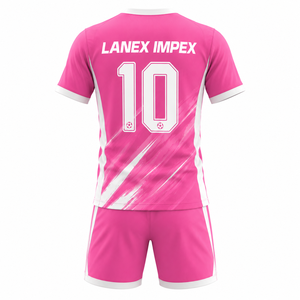 Professional Custom Football Uniform Set Personalized Soccer Jersey & Shorts for Club Teams Lightweight Sportswear for Training - Product Image 3