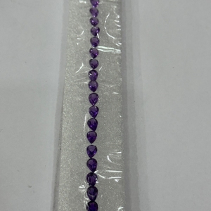 High Quality Natural African <b>Amethyst</b> Pear Cut 27 Piece Set 16.21 Carat 7x5mm Loose Gemstones for <b>Bracelet</b> Necklace Jewelry - Product Image 5