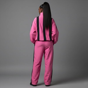 High Quality Clothing Manufacturers Custom Women Slim Fitted <b>Crop</b> <b>Tops</b> Sweatsuit Custom logo 2 Piece Set Shorts Women - Product Image 4