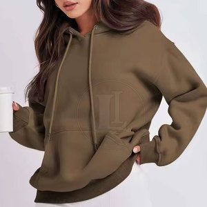 Sudadera con Capucha para Mujer, Diseño Personalizado, 100% Algodón, Informal, de Invierno, con Logotipo Frontal, Ligera, de Alta Calidad - Product Image 6
