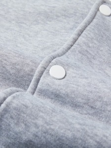 Hot Selling Custom <b>Men's</b> Winter Varsity <b>Jackets</b> <b>White</b> Sleeves Front Logo Custom Colors & Logo 100% Cotton-Wool Casual Outerwear - Product Image 3