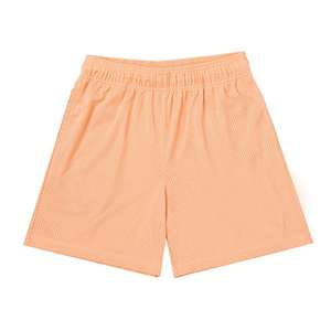 Shorts de sport pour hommes OEM, impression par sublimation personnalisée, shorts unis pour hommes, shorts de basket-ball en maille réversible en polyester - Product Image 5