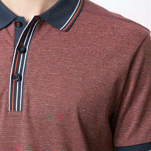 Servicio OEM ODM, Camiseta Polo Antiarrugas para Hombre, Personalizada, Manga Corta, Cuello Camisero, Camiseta de Alta Calidad para Hombre - Product Image 6