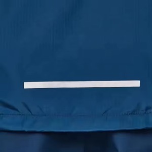 <b>Men's</b> Hooded Soft Shell <b>Jacket</b> Full Zip Water Resistant Gradient Blue Outdoor Sport Wear Regular Fit - Product Image 5