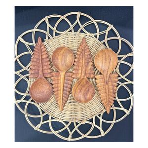 Ensemble de cuillères à mesurer en bois pour café, thé, épices, écologiques, lavables au lave-vaisselle, non toxiques, capacité réglable, accessoires de cuisine - Product Image 6
