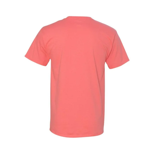 Camiseta de Cuello Redondo de Manga Corta para Hombre, 100% Algodón, Color Sólido, Corte Ajustado, Calidad de Exportación - Product Image 4