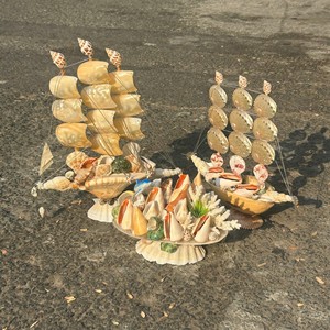 Seashell Handicraft handmade <b>shell</b> material for wall hanging decor and coastal home <b>ornament</b> Vietnam supplier - Product Image 6