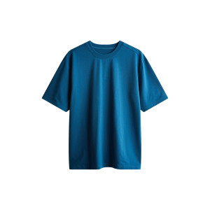 Camisetas de Gimnasio Personalizadas para Hombre con Logotipo Frontal, Cuello Redondo, Manga Corta, Corte Ajustado, Tela de Jersey de Spandex/Poliéster, Transpirable y de Secado Rápido - Product Image 3