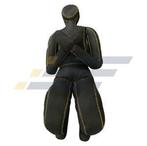 Mannequin de grappling en cuir PU rempli de sable pour l'entraînement au MMA, BJJ, Jiu Jitsu, Arts Martiaux Mixtes et Lutte, 4 pieds de haut, avec bandes de suspension - Product Image 3