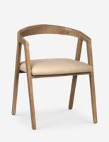 Chaise de salle à manger ergonomique en teck européen de qualité supérieure, écologique, moderne, imperméable, avec coussin en cuir, durable pour la maison