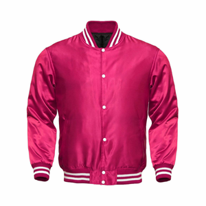OEM Custom Leather Sleeve Patches Embroidery Bomber Flight <b>Baseball</b> Vintage Letterman Varsity <b>Jacket</b> <b>for</b> <b>Men</b> - Product Image 4