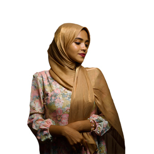 Women Chiffon Hijab Floral Print Modest Head Scarf Breathable Daily Wear Spring Summer Middle East Style - Product Image 1