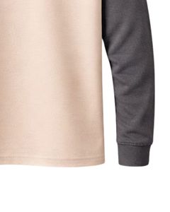 Custom Mens Raglan Jersey Long Sleeve T Shirt Cotton Polyester Crew Neck Casual Contrast Sleeve <b>Baseball</b> <b>Tee</b> OEM Apparel Supply - Product Image 6