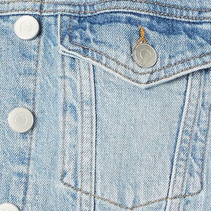 Vestes en jean pour femmes à faible MOQ, respirantes, personnalisables - Product Image 5