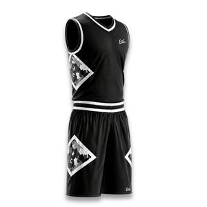 Conjunto de Camiseta de Baloncesto sin Mangas para Hombre First Choice, Cuello en V, Malla con Estampado de Camuflaje, Ropa Deportiva Transpirable, Servicio OEM - Product Image 2