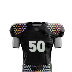 Vente en gros de nouveaux uniformes de football américain personnalisés pour hommes, service OEM, 100% polyester, séchage rapide - Product Image 6