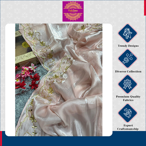 Ropa Tradicional India y Pakistaní de Lujo, Atractiva y de Gran Venta, para Fiestas y Bodas, Moderna, Elegante y Larga hasta el Suelo - Product Image 2