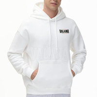 Hoodie Pria Musim Dingin Kualitas Terbaik Terlaris 2026 Desain Baru Logo Custom Cetak Ramah Lingkungan Bahan Katun Fleece Bernapas