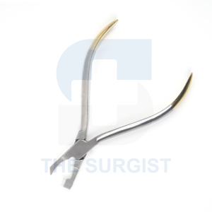 Dental Orthodontic Long Posterior Plier TC (tungsten carbide) 13cm German Stainless Steel <b>Bracket</b> Removing Reusable Instrument - Product Image 5