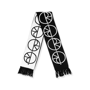 Ensemble Premium Écharpe Longue Bicolore en Acrylique Tricotée, Bonnet et Gants – Accessoire Hiver Streetwear avec Pompons – Idéal pour Sororités, Sœurs, Équipement Scolaire - Product Image 1