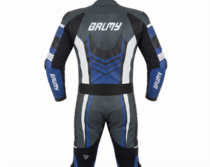 Combinaison de moto en cuir sur mesure de qualité supérieure MotoCP Racing 1 pièce, équipement de conduite avec bosse niveau 2 CE, fabriquée sur mesure - Product Image 2