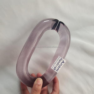 Chaîne en acrylique moderne personnalisée Accents muraux faits à la main en résine ornementale moderne suspendue pour la décoration intérieure Diwali Festival Ready - Product Image 3