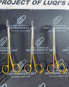 Ciseaux de dissection faciale Trepset Luqis Enterprises |   Instrument de chirurgie plastique en acier inoxydable |   Certifié CE Réutilisable - Product Image 1