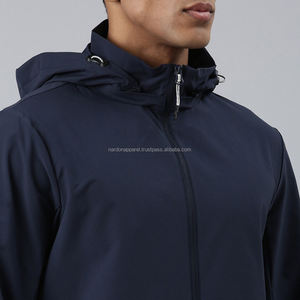 Nardon Apparel OEM Chaquetas cortavientos con logotipo personalizado Hombres Chaquetas deportivas al aire libre Chaqueta cortavientos de tamaño regular para hombres - Product Image 5