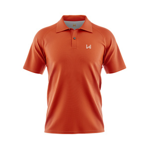 Chemises polo décontractées pour hommes personnalisées à manches courtes, mélange polyester/coton anti-rétrécissement 200 g/m², logo imprimé à l'écran sur le devant - Product Image 4