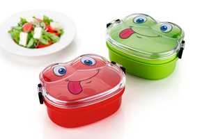 Boîte à lunch Zenara pour enfants, en plastique PP, anti-fuite, facile à nettoyer, multifonctionnelle, boîte à lunch scolaire - Product Image 2