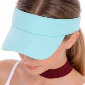 Casquette de sport unie pour femme, visière réglable, légère, protection solaire, été, extérieur, tennis, golf, plage, personnalisable avec logo - Product Image 4