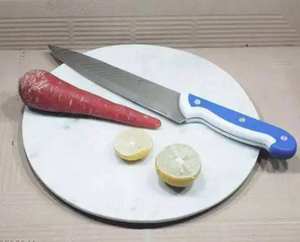 Ensemble élégant de plateau et planche à découper en marbre, rectangulaire, pour la cuisine, ustensiles de service et de découpe essentiels - Product Image 1